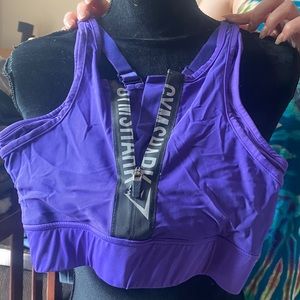 Gymshark Elevate Sports Bra - Indigo